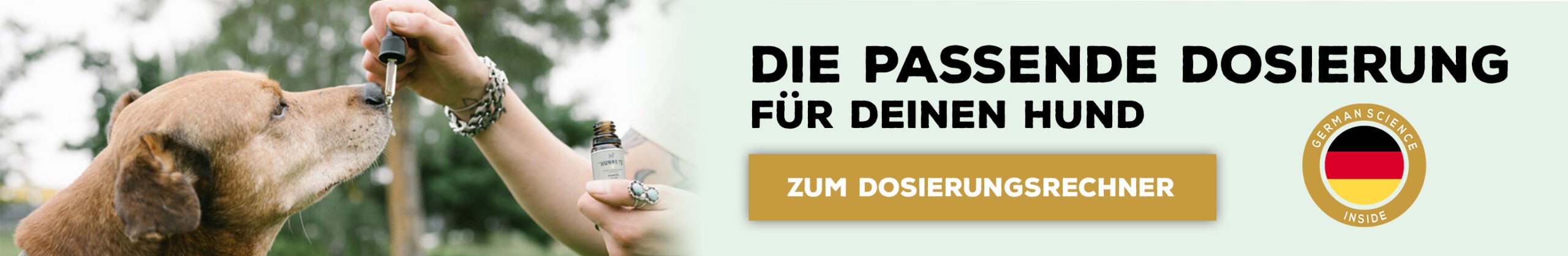 zum HUNREYS Dosierungsrechner